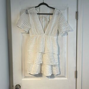 Show me Your MuMu white mini dress
Medium
Small stain